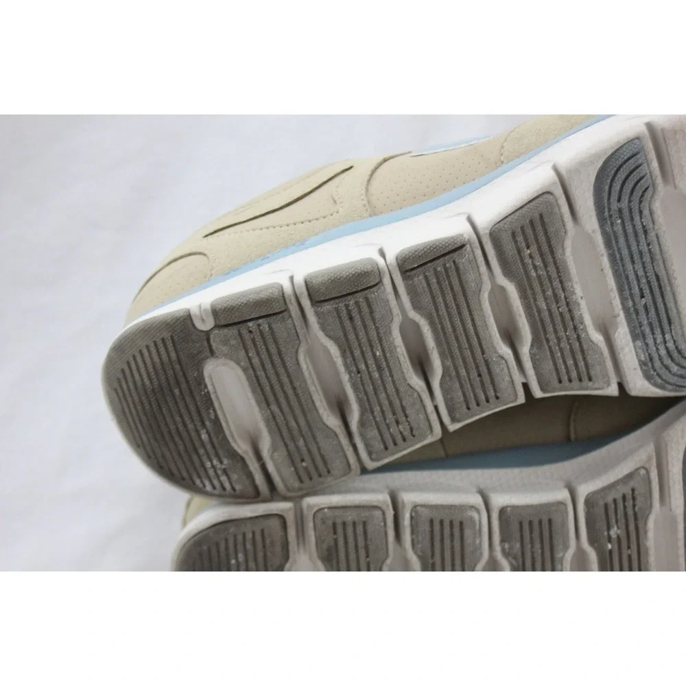 Skechers KUDOS Womens 11 Stone Brown‎ Walking Shoes 11765/STBR
